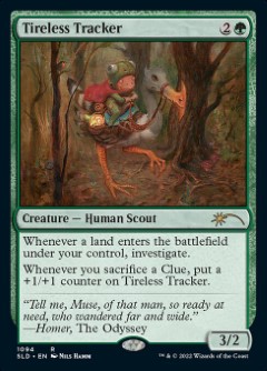 Tireless Tracker Secret Lair Drop - Nils Hamm Art